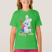Pasen Bunny Holiday kinder t-shirt (Voorkant)