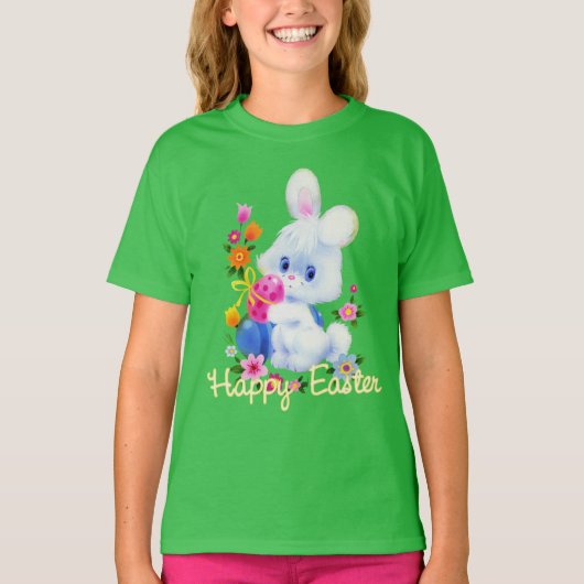 Pasen Bunny Holiday kinder t-shirt (Voorkant)