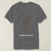 Pasen Bunny, iets om van 368 te houden T-shirt (Design voorkant)