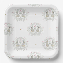 Pasen Bunny II Papieren Bordje