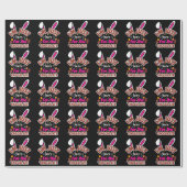 Pasen Bunny, ik ben hier voor de Chocolade. Cadeaupapier (Vlak)