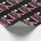 Pasen Bunny, ik ben hier voor de Chocolade. Cadeaupapier (Hoek)