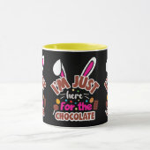 Pasen Bunny, ik ben hier voor de Chocolade. Mok (Midden)