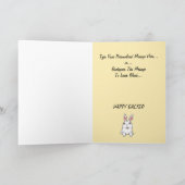 Pasen Bunny-Kaarten persoonlijke paasKaarten Feestdagen Kaart (Binnen)
