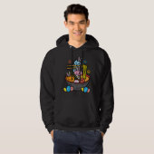 Pasen Bunny Katten Ramen Kawaii Japans Noodle Foo Hoodie (Voorkant volledig)