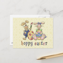 Pasen Bunny Love Briefkaart