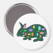 Pasen Bunny magnet (Voorkant / Achterkant)