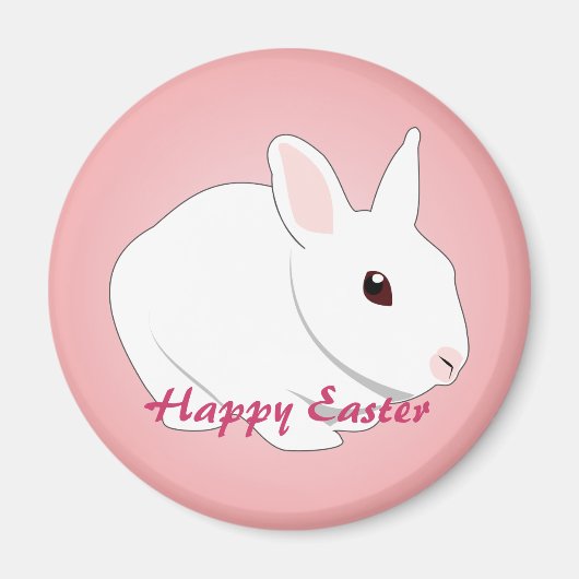 Pasen Bunny Magnet (Voorkant)