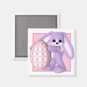 Pasen Bunny Magnet (Voorkant / Achterkant)