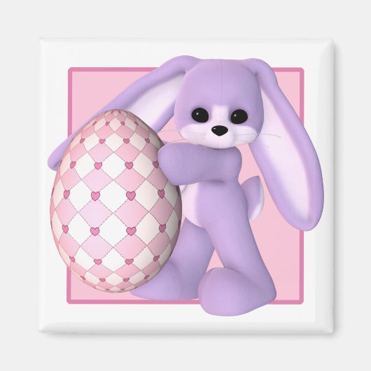 Pasen Bunny Magnet (Voorkant)