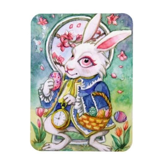 Pasen Bunny Magnet Magneet (Verticaal)