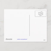 Pasen Bunny Mail Feestdagenkaart (Achterkant)