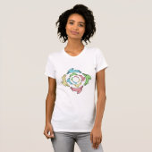 Pasen Bunny Mandala T-shirt (Voorkant volledig)