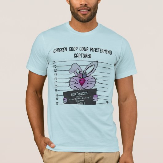 Pasen Bunny Mannen T-Shirt (Voorkant)