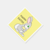 Pasen Bunny met Egg Napkins Servet (Hoek)
