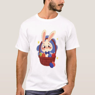 Pasen Bunny met eieren T-shirt