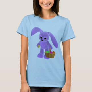 Pasen Bunny met mand T-shirt