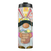 Pasen Bunny met mandje Thermosbeker (Voorkant)