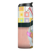 Pasen Bunny met mandje Thermosbeker (Gedraaid links)