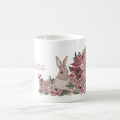 Pasen Bunny met naam Classy Koffiemok (Center)