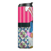 Pasen Bunny met paaseieren Thermosbeker (Gedraaid links)