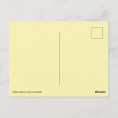 Pasen Bunny met wortelBriefkaart Briefkaart (Achterkant)