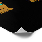 Pasen Bunny m'n but Hurts. What_ Cute Rabbit Poster (Hoek)