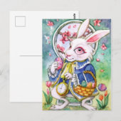 Pasen Bunny Note Kaart (Voorkant / Achterkant)