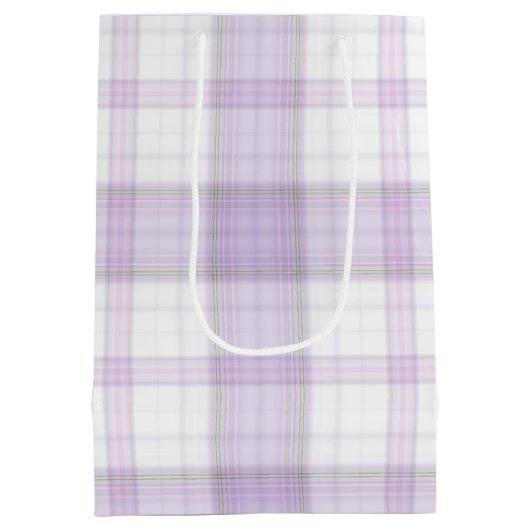 Pasen Bunny op lavendel Medium Cadeauzakje (Achterkant)