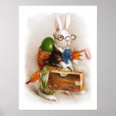 Pasen Bunny op Tour Poster (Voorkant)