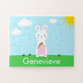 Pasen Bunny - persoonlijke puzzle Legpuzzel