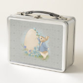Pasen Bunny Peter Metal Lunch Box (Voorkant)