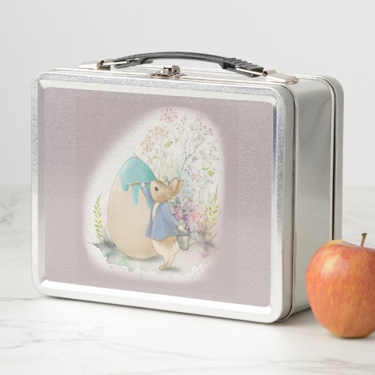 Pasen Bunny Peter Metal Lunch Box (In situ)