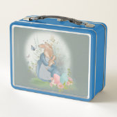Pasen Bunny Peter Metal Lunch Box (Achterkant)