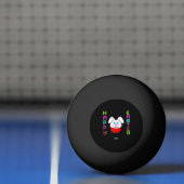 Pasen Bunny Ping Pong Ball (Net)