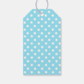 Pasen Bunny Polka Dot Cadeaulabel (Achterkant)