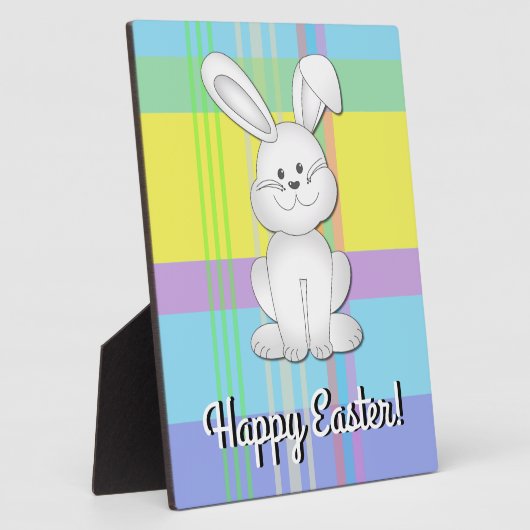 Pasen Bunny Pset Plaque Fotoplaat (Zijkant)