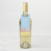 Pasen Bunny Rabbit Chick Eggs | FEESTDAGEN Flessenhanger (Op fles)