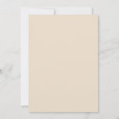 Pasen Bunny Rabbit Eggs Eucalyptus Neutraal Baby Kaart (Achterkant)