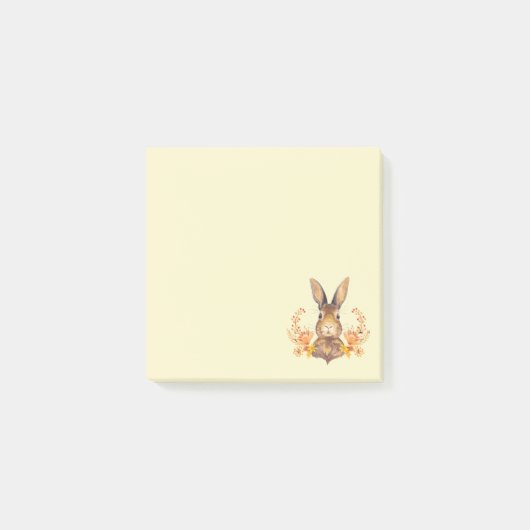 Pasen Bunny Rabbit Post-it Notes (Voorkant)