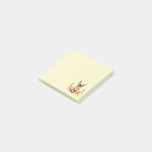 Pasen Bunny Rabbit Post-it Notes (Schuin)