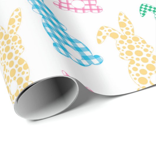 Pasen Bunny Rabbit Pset Cadeaupapier (Rol Hoek)