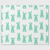 Pasen Bunny Rabbit Pset Wrapping Cadeaupapier (Vlak)