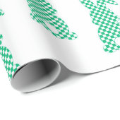 Pasen Bunny Rabbit Pset Wrapping Cadeaupapier (Rol Hoek)