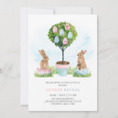 Pasen Bunny Rabbits Spring Baby Kaart (Voorkant)