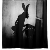 Pasen Bunny Shadow Scene Douchegordijn (Voorkant)