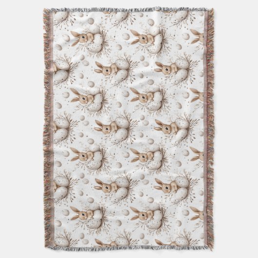 Pasen Bunny Spring Deken (Voorkant Verticaal)