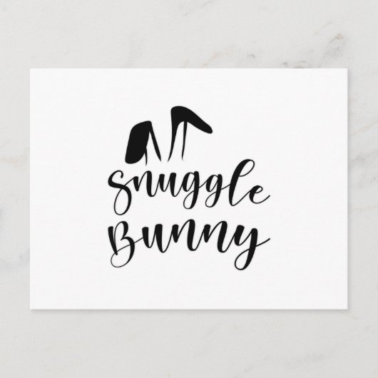 Pasen Bunny Spring Easter Broad Funny Gift Idee Briefkaart (Voorkant)