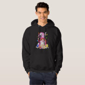 Pasen Bunny Spring Gnome Easter Egg Hunting and B Hoodie (Voorkant volledig)