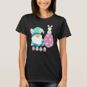 Pasen Bunny Spring Gnome Easter Egg Hunting and B T-shirt (Voorkant)